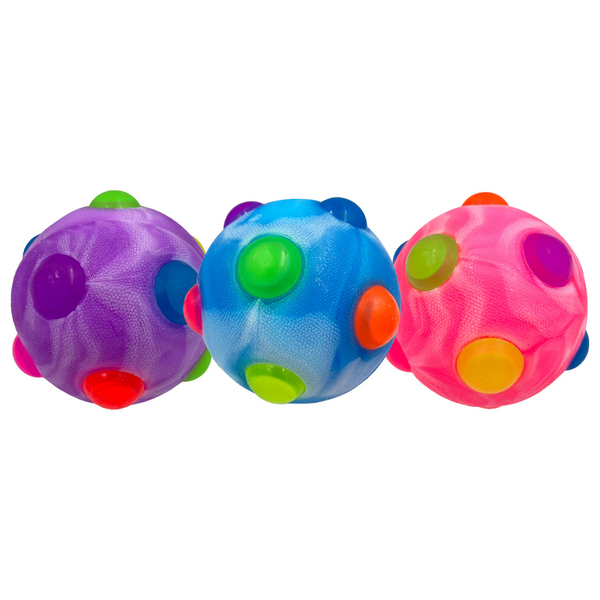 Hem and Boo Flashing Nobbly Ball