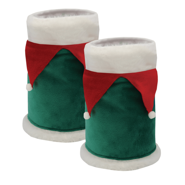 Equetech Festive Elf Horse Leg Wraps Pair - Green