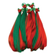 Equetech Christmas Holly Festive Horse Mane Tassels - 5 Pack