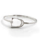Hiho Silver Sterling Silver Stirrup Bracelet