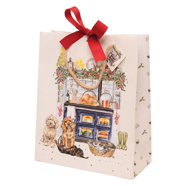 Wrendale The Country Christmas Kitchen Gift Bag Large
