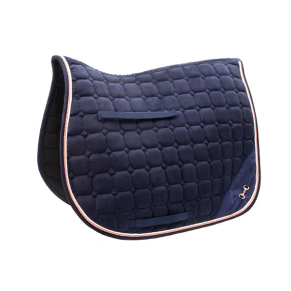 Hy Equestrian On The Bit Saddle Pad - Navy