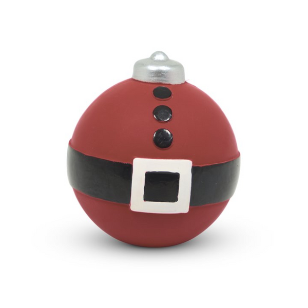 Petface Claus Latex Christmas Bauble Dog Toy