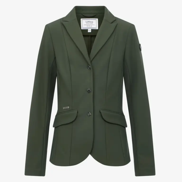 LeMieux Young Rider Kennedy Show Jacket - Pine Green