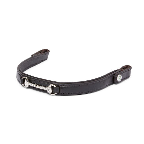 EcoRider Snaffle Browband - Brown