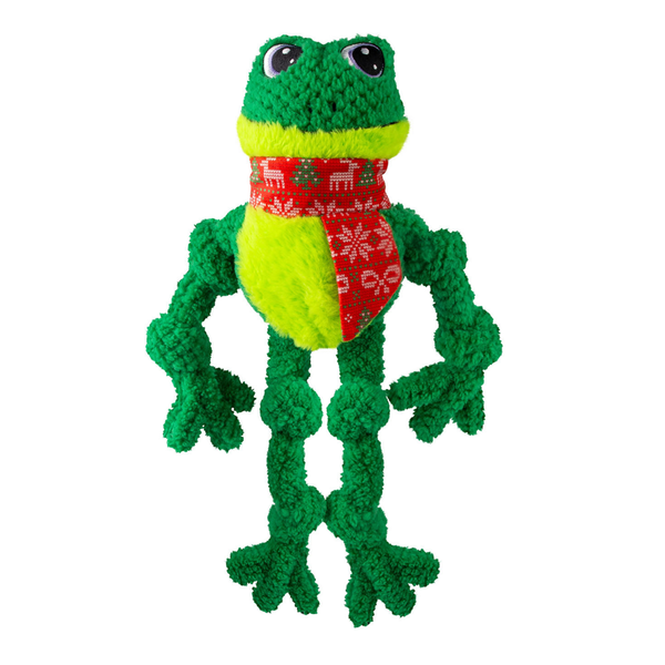 Kong Holiday Knots Frog - Large/XLarge Dog Toy