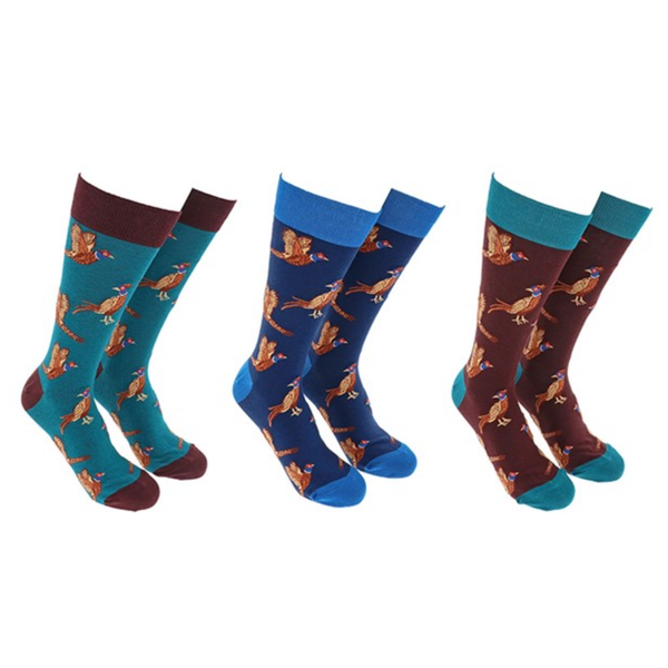 Sock Society Adult Novelty Socks - Pheasant