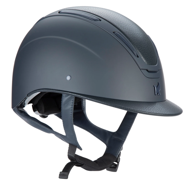 Karben Amity LTHR Riding Hat - Navy