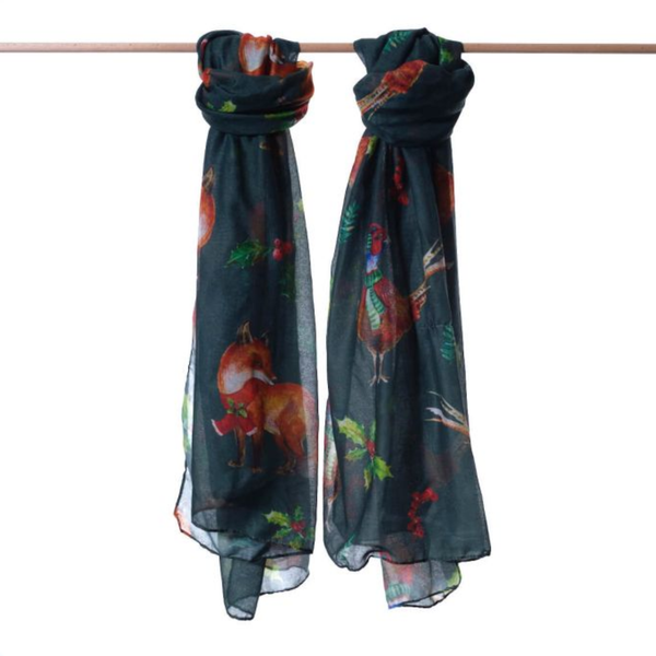 Langs Christmas Woodland Scarf