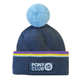 Official Junior Pony Club Recycled Knit Pom Hat - Navy
