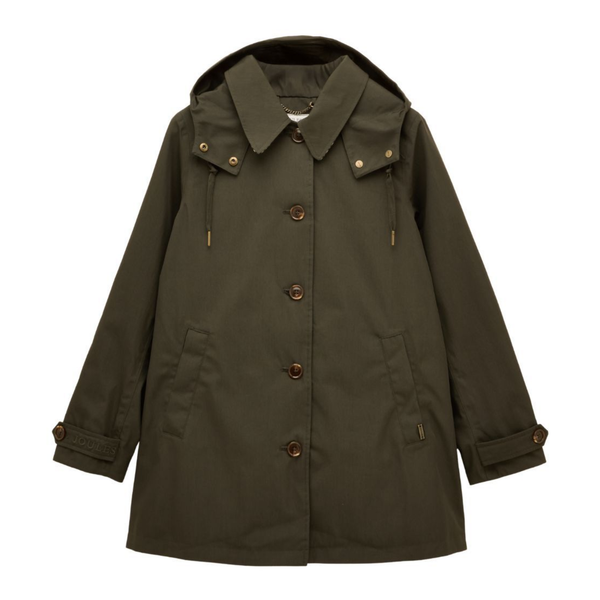 Joules Ladies Rainmore Coat - Green