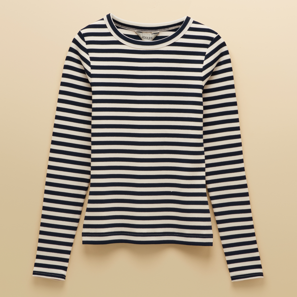 Joules Ladies Sophie T-Shirt - Navy Cream