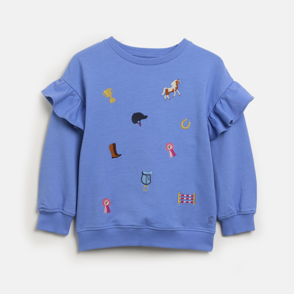 Joules Kids Millie Sweatshirt - Blue