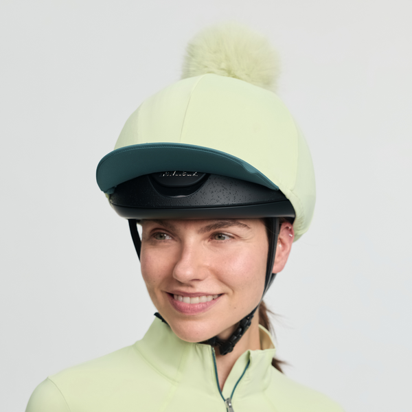 LeMieux Classique Pom Hat Silk - Macaron