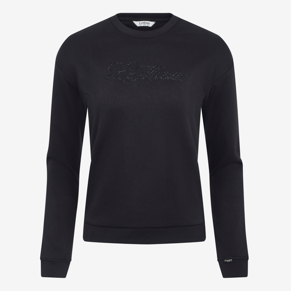 LeMieux Ladies Christina Crew Sweat - Black