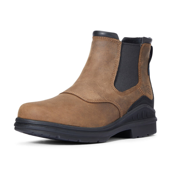 Ariat Mens Barnyard Twin Gore - Antique Brown