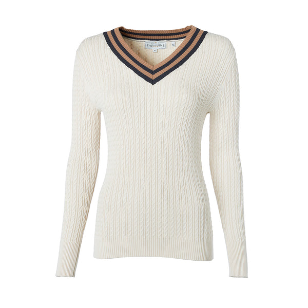 Holland Cooper Ladies Zoe Knit - Almond