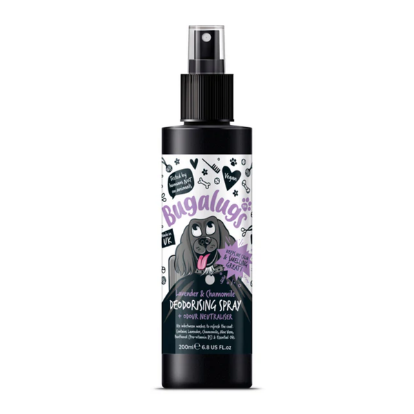 Bugalugs Lavender and Chamomile Dog Deodorising Spray - 200ml