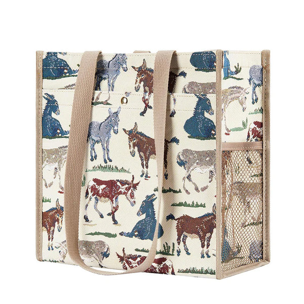 Signare Tapestry Happy Donkey Shopper Bag