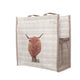Signare Tapestry Highland Cow Shopper Bag