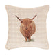 Signare Tapestry Highland Cow Cushion Cover