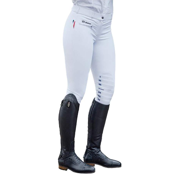 John Whitaker Ladies Dortmund Breech - White