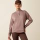 Ariat Ladies Breathe 1/2 Zip Pullover - Antler