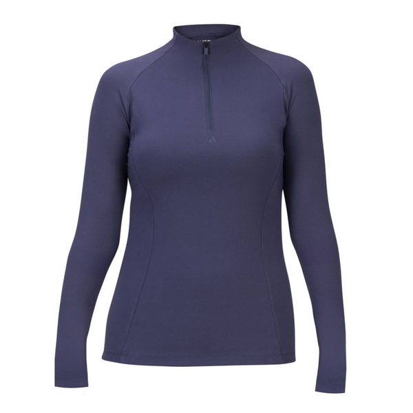 Aubrion Ladies React Long Sleeve Base Layer - Midnight