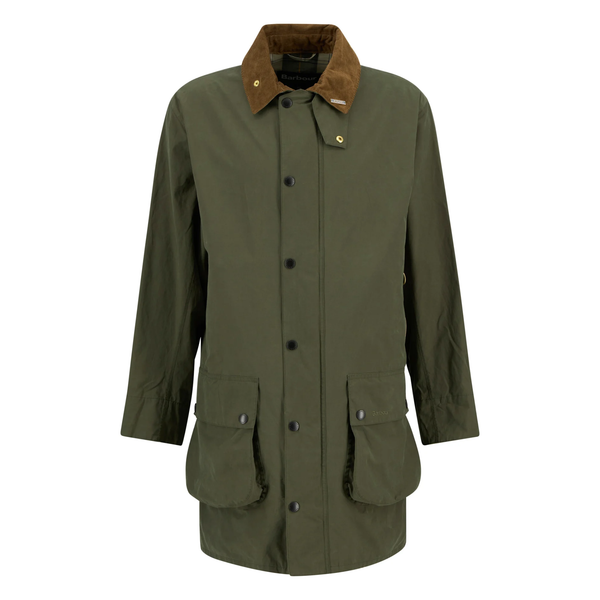 Barbour Mens Icons Border Casual Jacket - Ivy Green