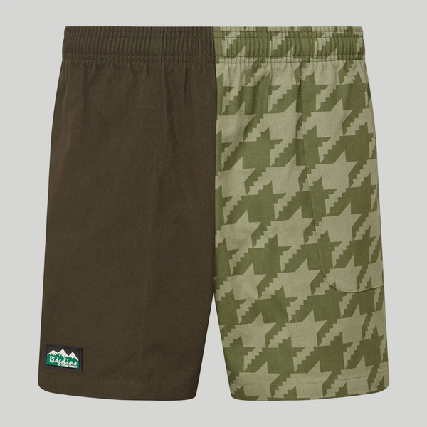 Ridgeline Mens Backslider Short - Deep Forest Print