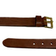 Hide and Collars York Leather Belt Tan