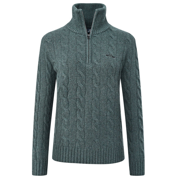 HV Polo Ladies Dunya Pullover - Duck Green