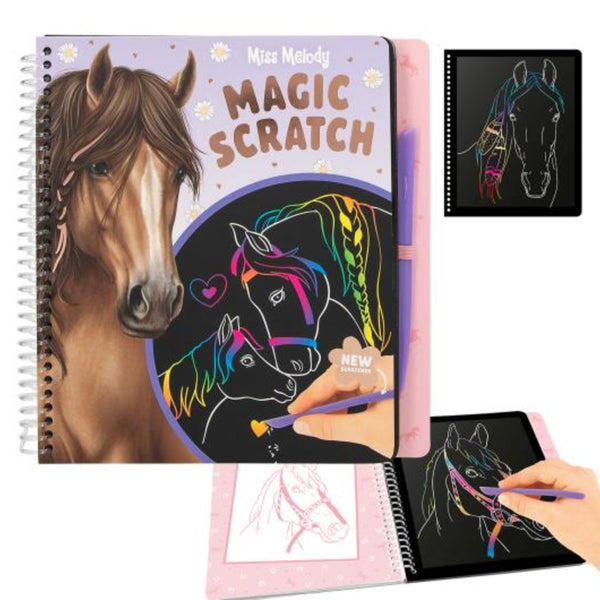Miss Melody Magic-Scratch Horse Book