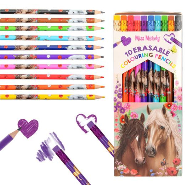 Miss Melody Erasable Colouring Pencils