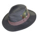 Heather Rambler Wax Trilby Hat Olive