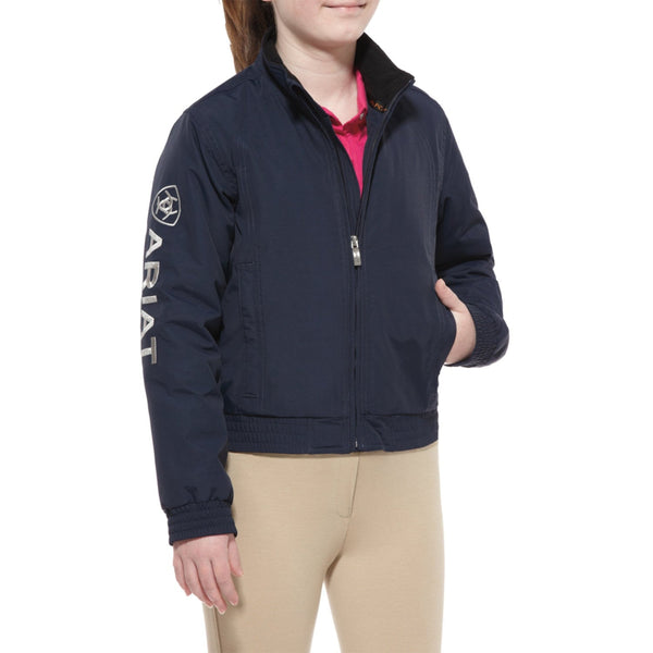 Ariat Junior Water Resistant Stable Jacket - Navy