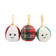 Rosewood Festive Bauble Trio Cat Toy