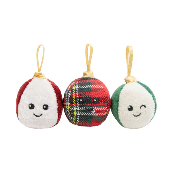 Rosewood Festive Bauble Trio Cat Toy