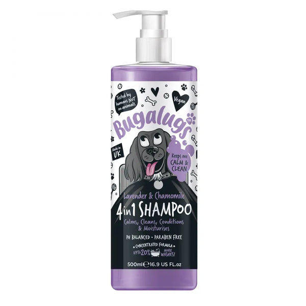 Bugalugs 4 In 1 Lavender and Chamomile Shampoo
