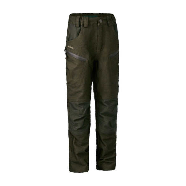 Deerhunter Youth Chasse Trousers - Olive Night