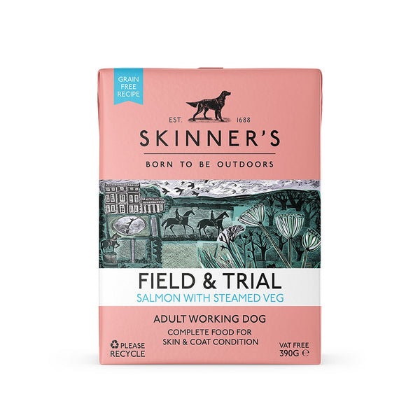 Skinners Field and Trial Tetra - Salmon and Steamed Veg 390g
