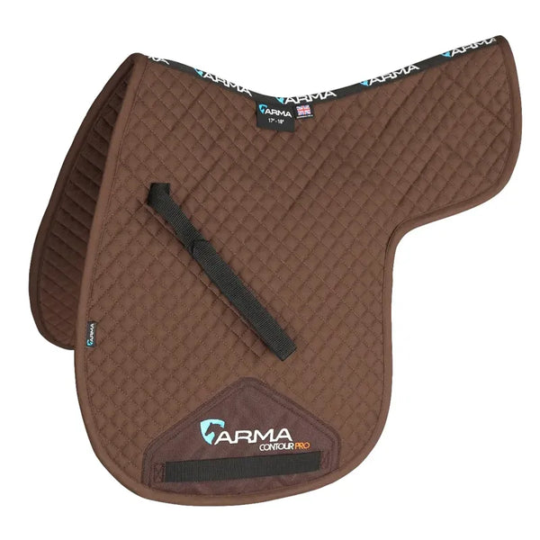 Shires Performance Numnah - Brown