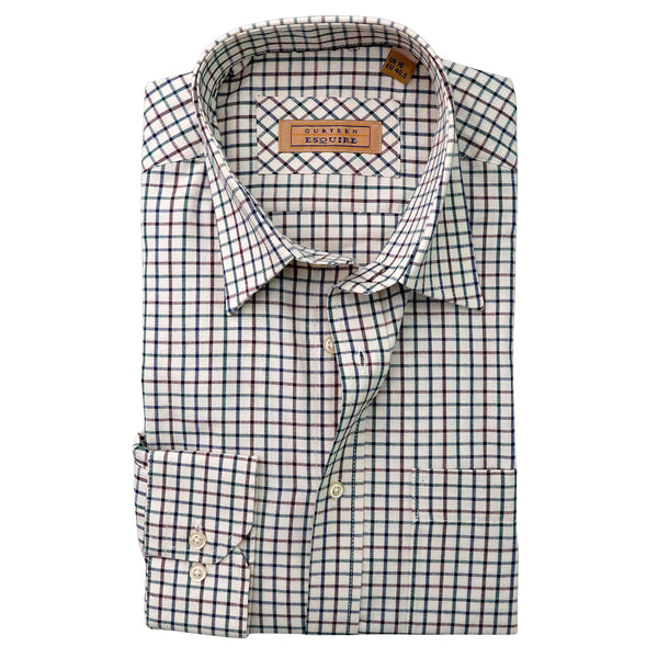 Gurteen Mens Cumbria Shirt - Wine Check