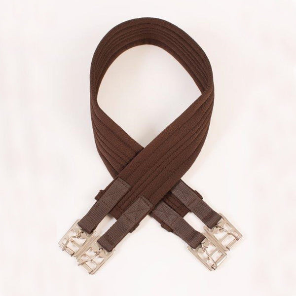 Cameo Cushion Girth - Brown