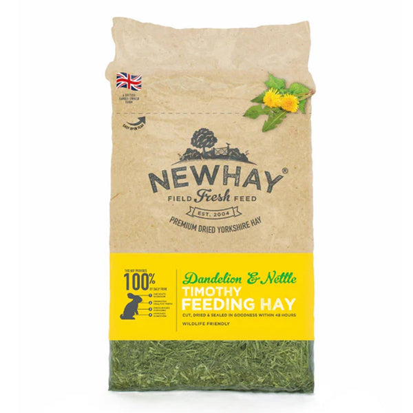 Newhay Timothy Feeding Hay Dandelion and Nettle