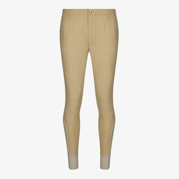 LeMieux Mens Elite Classic Pleated Breeches - Beige