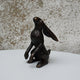 Oriele Bronze Moon Watching Hare