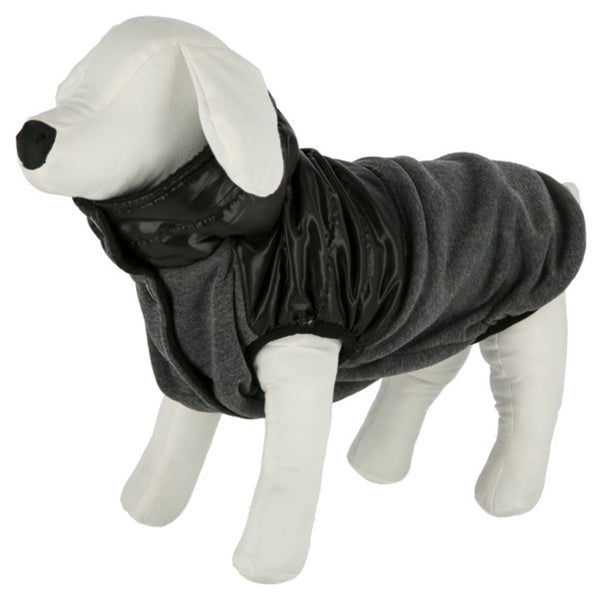 Kerbl Quebec Dog Coat - Black/Grey