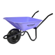 Carrimore Assembled 90 Litre Super Barrow - Purple