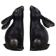 Bronze Hare Pair Sculpture